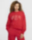 Low Resolution Sudadera de cuello redondo estampada extra oversized para mujer Nike Sportswear Phoenix Fleece