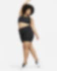 Low Resolution Nike Go Pantalón corto de ciclismo de 20 cm de talle alto y sujeción firme con bolsillos - Mujer (Talla grande)