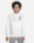 Low Resolution Nike Sportswear Hybrid Older Kids' (Boys') Fleece Hoodie