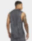 Nike Gray Active Tank Size M - 77% off