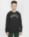 Low Resolution Boston Celtics 2023/24 City Edition Older Kids' (Boys') Nike NBA Max90 Long-Sleeve T-Shirt