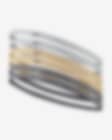 Low Resolution Nike Swoosh Sport Metallic Hairband (6-Pack)