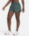 Low Resolution Shorts Dri-FIT estampados de tiro alto de 8 cm con forro de ropa interior para mujer Nike One