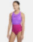 Low Resolution Nike Water Dots Big Kids' (Girls') Cross-Back Monokini