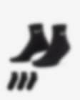 Low Resolution Nike Everyday Cushioned Training Ankle Socks (3 Pairs)