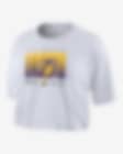 Low Resolution Los Angeles Lakers Courtside Women's Nike NBA Cropped T-Shirt