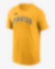 Low Resolution Playera Nike de la MLB para hombre Roberto Clemente Pittsburgh Pirates Cooperstown Fuse