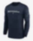 Low Resolution Nike Dri-FIT Sideline Velocity (NFL Seattle Seahawks) Men's Long-Sleeve T-Shirt
