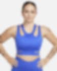 Low Resolution Nike FutureMove Sujetador deportivo de sujeción ligera sin acolchado con tirantes - Mujer
