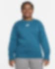 Low Resolution Sudadera de cuello redondo para niña talla grande (talla extendida) Nike Sportswear Club Fleece