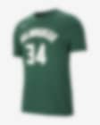 Nike Milwaukee Bucks Giannis Antetokounmpo Dri Fit T Shirt Mens Large NWT