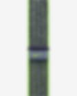 Low Resolution Correa loop deportiva Nike Verde brillante/azul de 41 mm