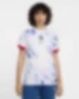 Low Resolution Noorwegen (vrouwenelftal) 2024/25 Stadium Uit Nike Dri-FIT Replica voetbalshirt voor dames