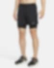 Low Resolution กางเกงวิ่งขาสั้นผู้ชายไฮบริด Nike Dri-FIT Stride
