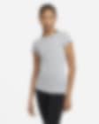 Low Resolution Camiseta de manga corta para mujer Nike Yoga Luxe
