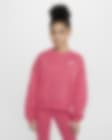 Low Resolution Nike Sportswear Club Fleece Girls' Boxy Crew-Neck Sweatshirt