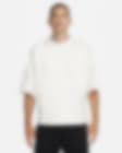 Low Resolution Overdimensioneret Nike Sportswear Tech Fleece Reimagined-sweatshirt med korte ærmer til mænd