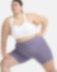 Low Resolution Nike Zenvy Women's Gentle-Support High-Waisted 8" Biker Shorts (Plus Size)