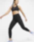 Low Resolution Leggings a 7/8 de cintura subida e suporte firme com bolsos Nike Go para mulher