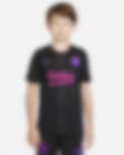 Low Resolution Przedmeczowa koszulka piłkarska dla dużych dzieci Nike Dri-FIT FC Barcelona