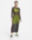 Low Resolution Nike Air Vestido de manga larga con malla y estampado - Mujer