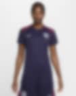 Low Resolution Engeland Strike Nike Dri-FIT knit voetbaltop met korte mouwen voor dames