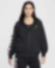 Low Resolution Nike Sportswear Air Women's Fleece Oversized Full-Zip Hoodie