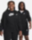 Low Resolution Nike Sportswear Club Fleece Big Kids' Full-Zip Hoodie (Extended Size)