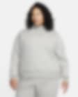 Low Resolution Sudadera con gorro con cuello en embudo para mujer (talla grande) Nike Sportswear Club Fleece