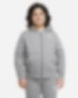Low Resolution Nike Sportswear Club Fleece Older Kids' (Boys') Full-Zip Hoodie (Extended Size)