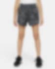 Low Resolution Shorts de tejido Woven de tiro alto para niña talla grande Nike One