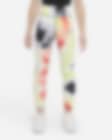 Low Resolution Leggings con estampado Tie-Dye para niña talla grande Nike Sportswear Favorites