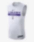 Low Resolution Los Angeles Lakers Men's Nike Dri-FIT NBA Practice Sleeveless T-Shirt