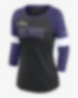 Low Resolution Nike Pride (NFL Baltimore Ravens) Women's 3/4-Sleeve T-Shirt