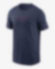 Low Resolution Cleveland Guardians Large Logo Back Stack Men's Nike MLB T-Shirt
