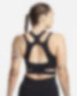 Buy Nike Black Curve Leopard Medium Support Non Padded Sports Bra from Next  Luxembourg