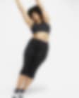 Low Resolution Nike Go Women's Firm-Support High-Waisted Capri Leggings with Pockets (Plus Size)
