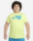 Low Resolution Camiseta de entrenamiento de manga corta para niños talla grande Nike (talla extendida)