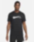 Low Resolution Nike Dri-FIT Trainings-T-Shirt mit Swoosh für Herren