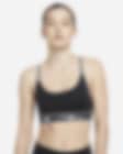 Nike Indy Women's Light-Support Padded Logo Sports Bra. Nike LU