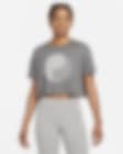 Low Resolution Nike Dri-FIT Women's Cropped T-Shirt