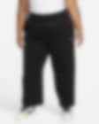 Low Resolution Γυναικείο ψηλόμεσο παντελόνι φόρμας με φαρδιά μπατζάκια Nike Sportswear Phoenix Fleece (μεγάλα μεγέθη)