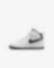 Low Resolution Nike Force 1 Mid SE EasyOn-sko til mindre børn
