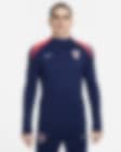 Low Resolution Ανδρική ποδοσφαιρική μπλούζα προπόνησης Nike Dri-FIT Κροατία Strike