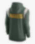 Green Bay Packers Nike Therma Hoodie - Mens