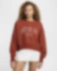 Low Resolution Nike Sportswear Phoenix Fleece Women's Over-Oversized Crew-Neck Graphic Sweatshirt