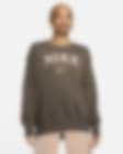 Low Resolution Sweat-shirt oversize à col ras-du-cou Nike Sportswear Phoenix Fleece pour Femme