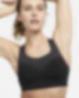 Low Resolution Nike Swoosh Flyknit ungepolsterter Sport-BH mit starkem Halt für Damen