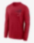 Atlanta Braves Nike Authentic Collection Game Raglan Performance Long  Sleeve T-Shirt - Red