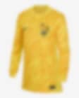 Low Resolution FFF (Women's Team) 2024/25 Stadium Goalkeeper Older Kids' Nike Dri-FIT Football Replica Shirt